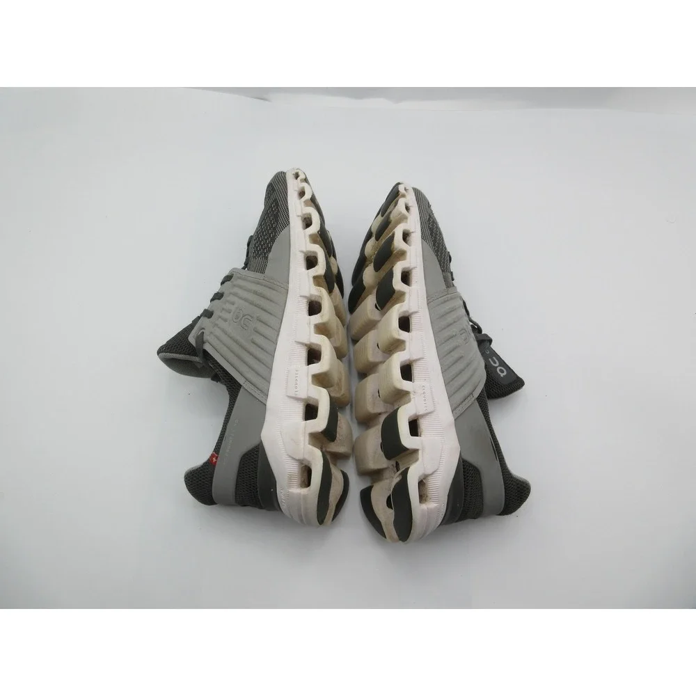 On Running Shoes Mens Size 7.5 Gray Cloudswift CloudTec Road Running Sneakers
